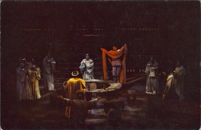 Photograph of performance of Hamlet