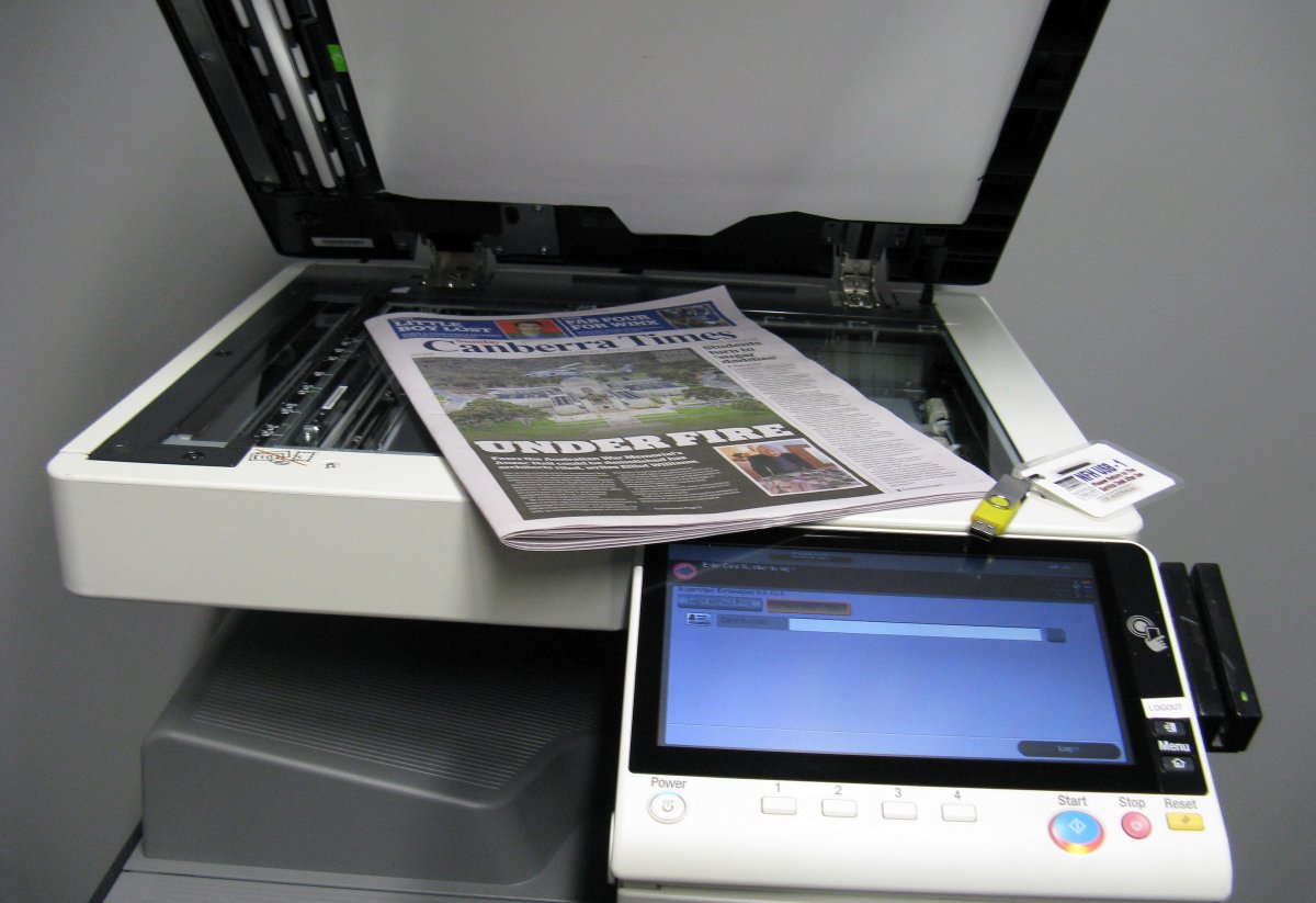 Multifunction copier and scanner