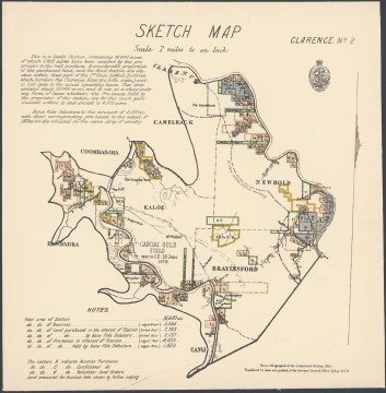 Cadastral map, 1883