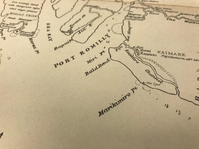 Map of Parts of Delta Division and Gulf Division, Evan R Stanley Map Collection