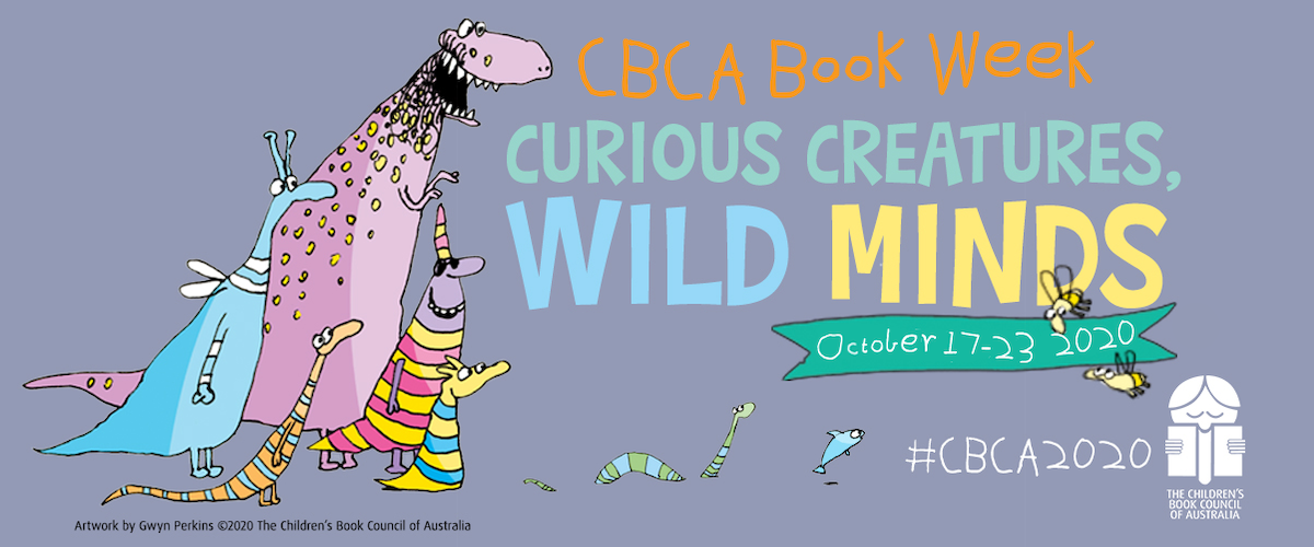 CBCA Curious Creatures, Wild Minds brand image