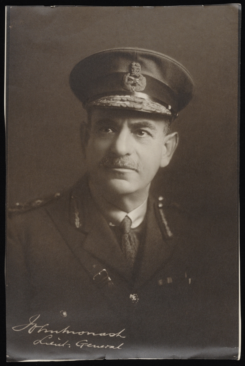 Portrait of Sir John Monash in uniform