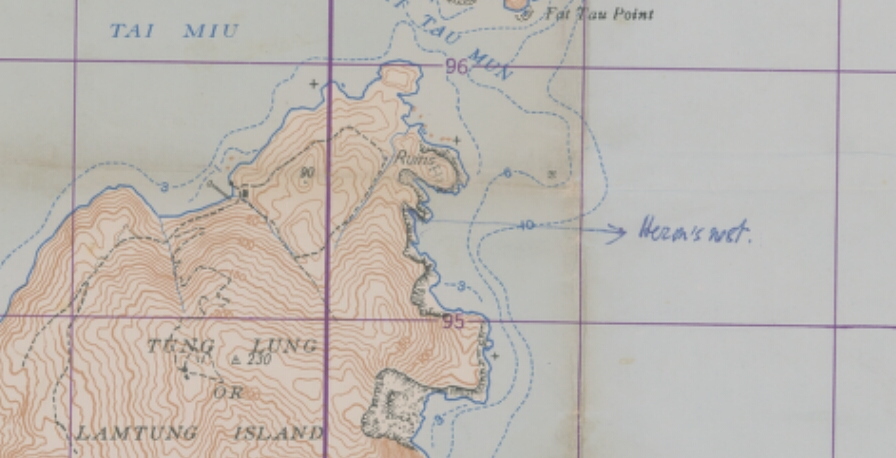 Hong Kong and the new territories. Shelter Island, Sheet 20, 1:20,000, 1952 http://nla.gov.au/nla.obj-714153610/view [detail]