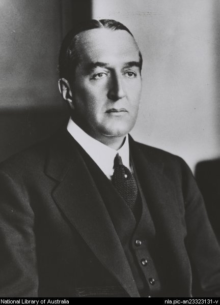 Portrait of Stanley Melbourne Bruce 