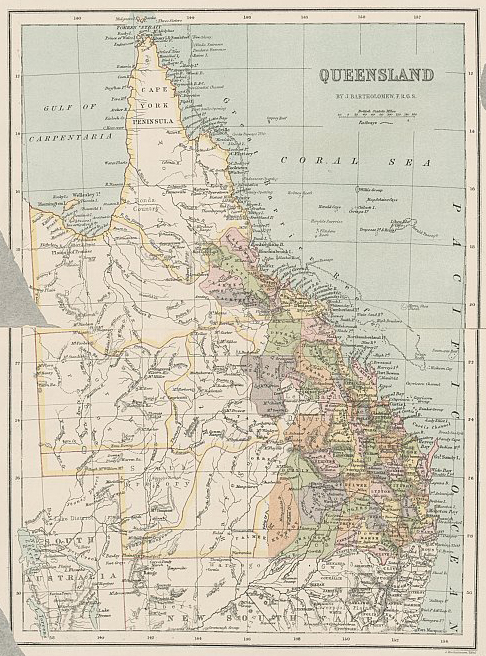 Bartholomew, J. G. (John George), 1860-1920. Maps collection.