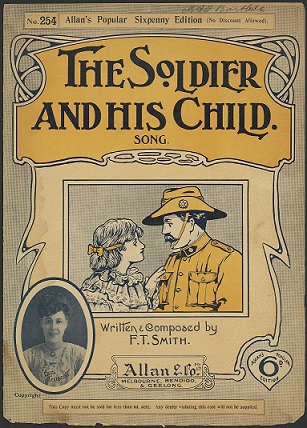The soldier and his child