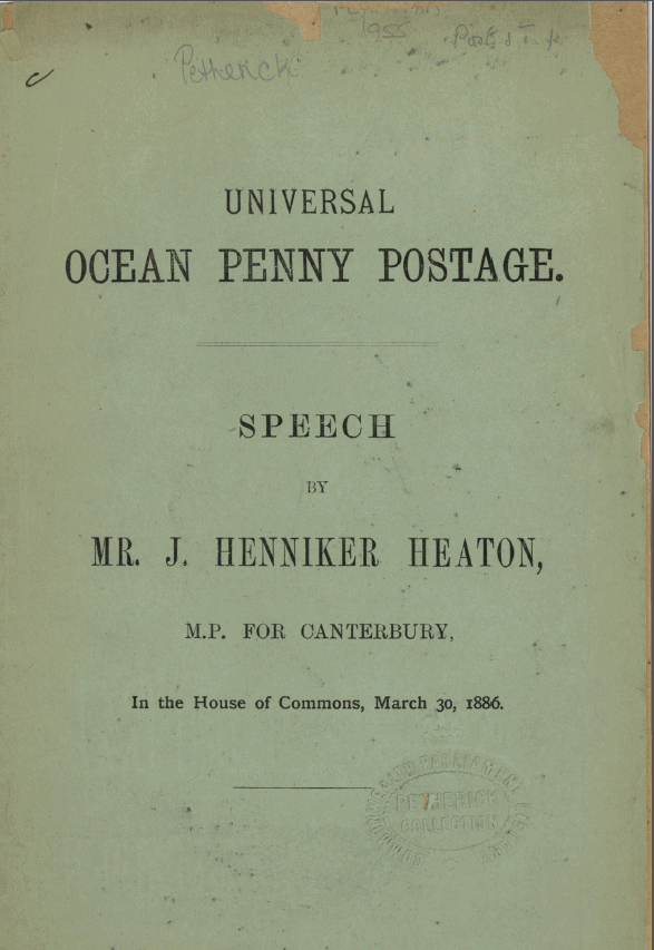 Universal Ocean Penny Postage