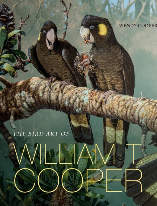 The cover of 'The Bird Art of William T. Cooper' book