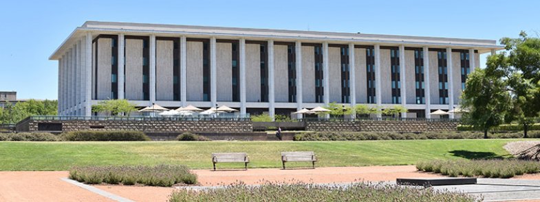 The National Library of Australia; Photo by Stephanie Morris