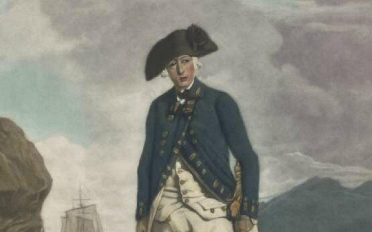 Painting of Captain Arthur Phillip
