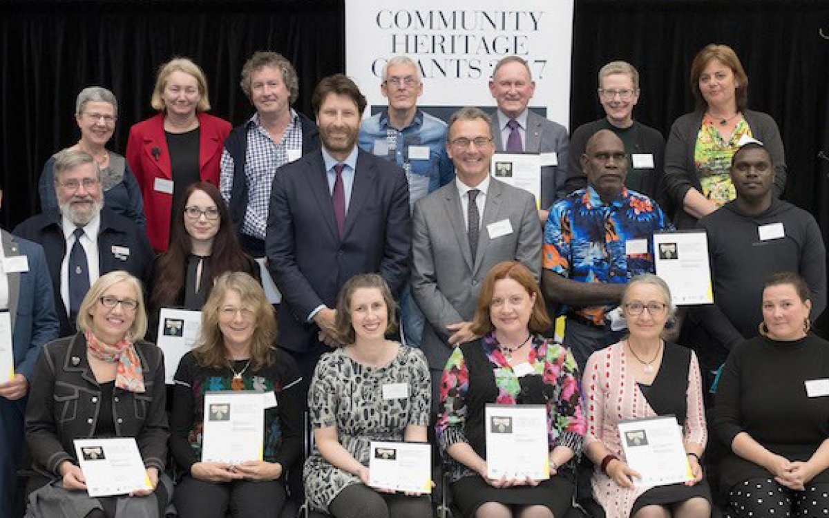 2017 Community Heritage Grants recipients