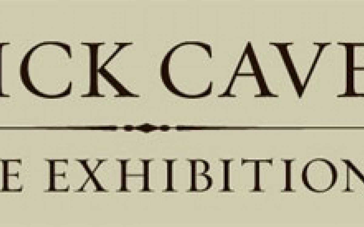 Nick Cave exhibition banner