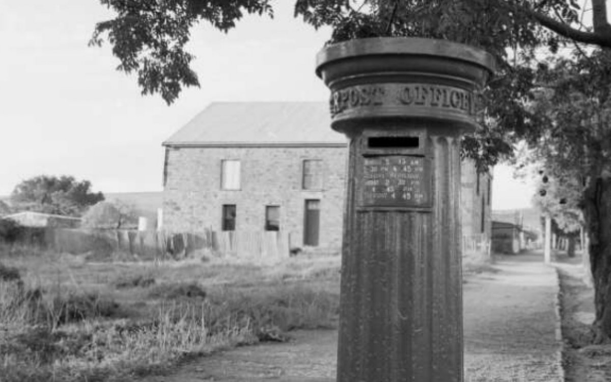 Early post office letterbox