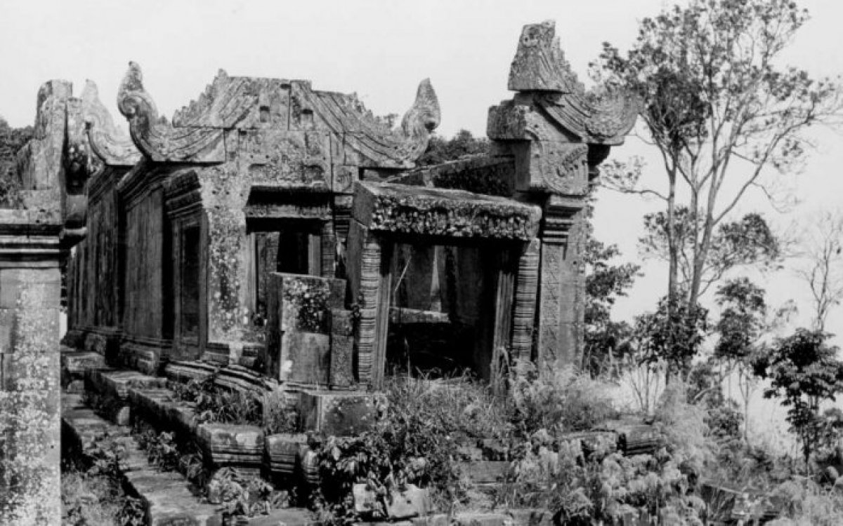 Preah Vihear, Library H, seen from the east