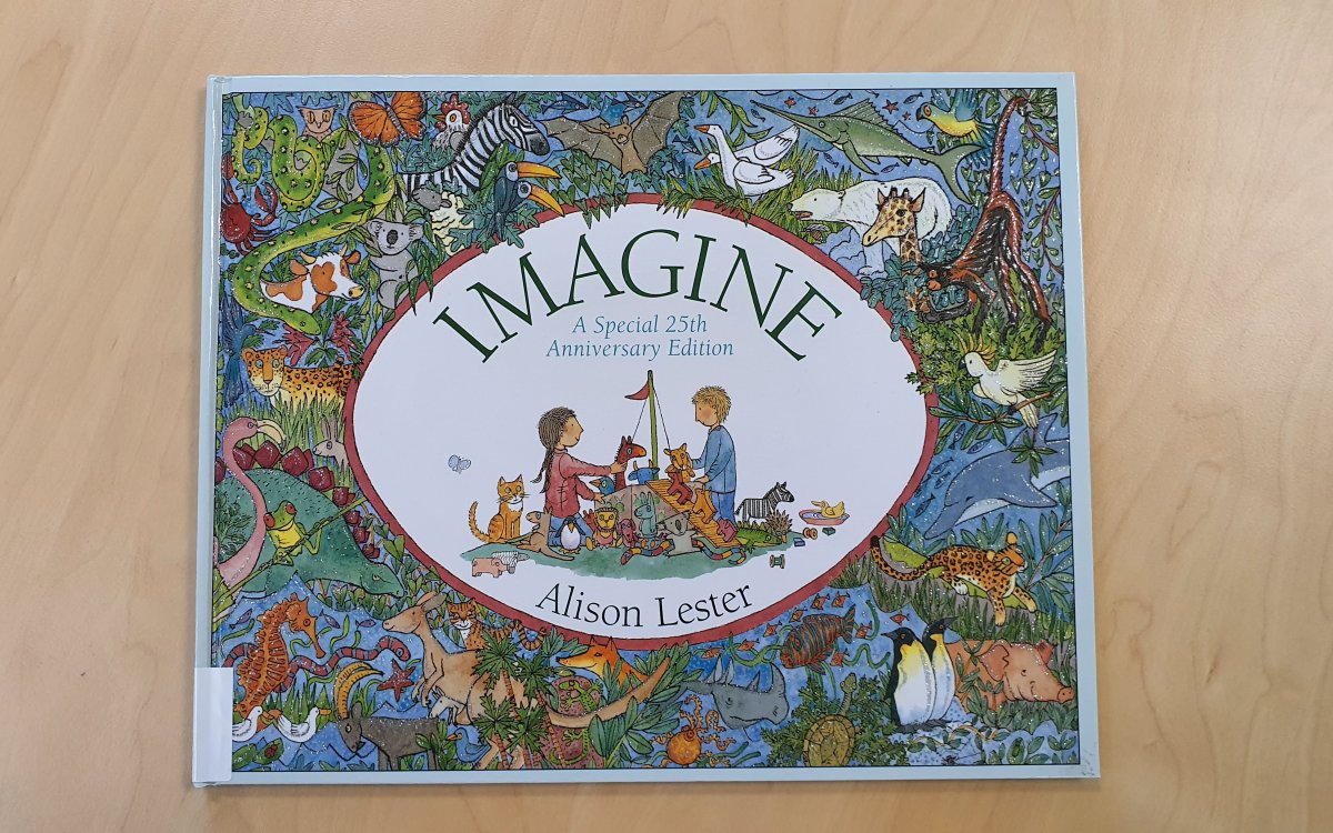 Book cover - Imagine
