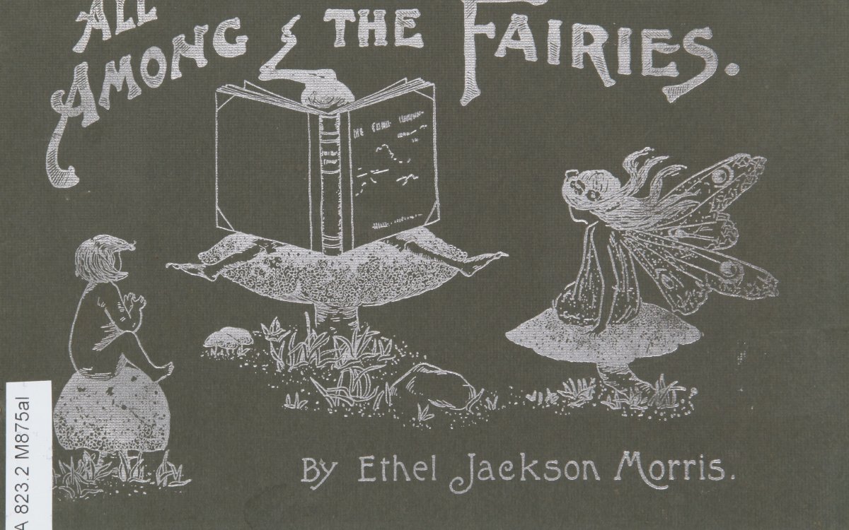 image of All among the fairies book cover
