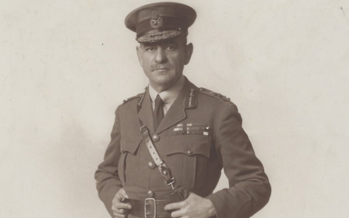 Portrait of Sir John Monash in military uniform, 1919
