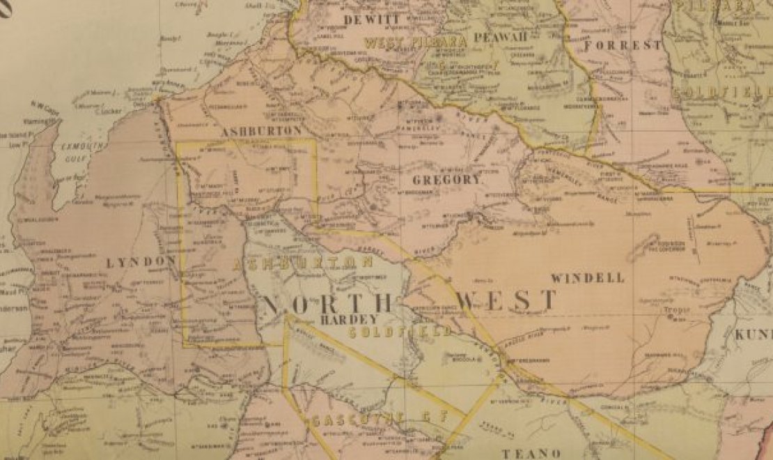 Western Australia, Department of Lands and Surveys & Johnstone, Harry F. (1909), Map of Western Australia, 1909, nla.obj-229850710
