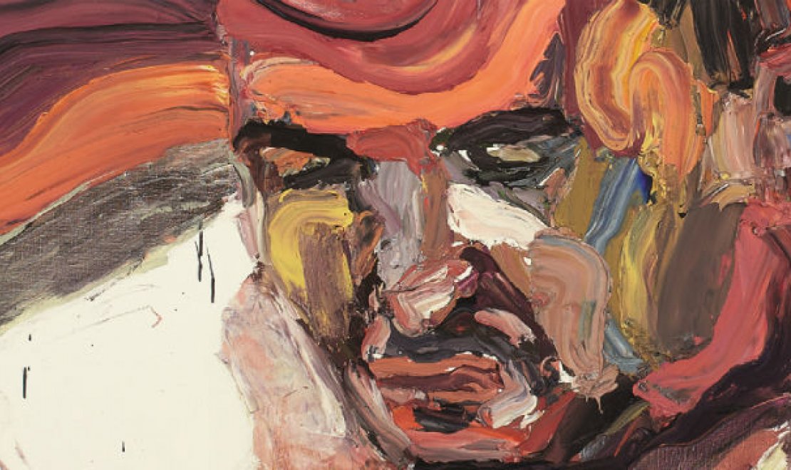 abstract portrait of a man