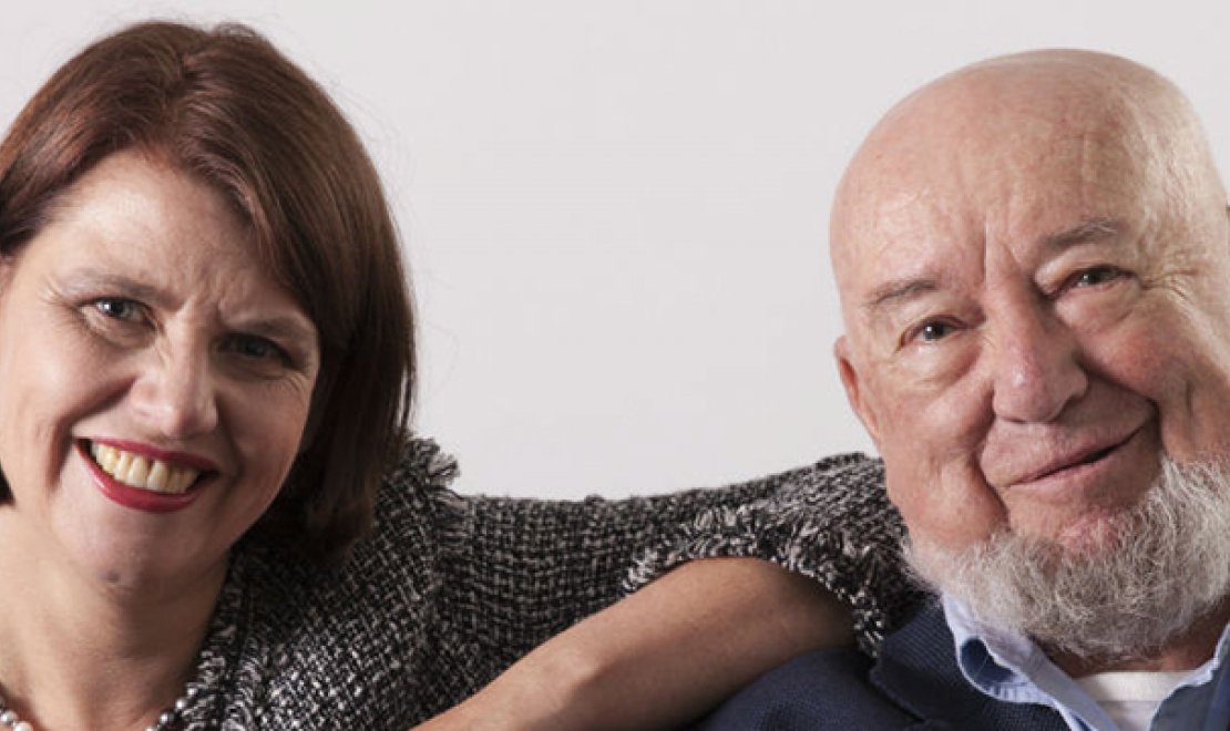 Meg with her father, Tom Keneally
