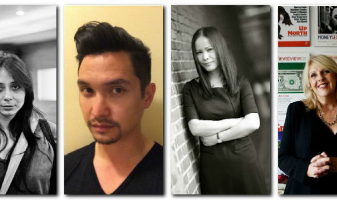 Image of Annie Zaidi, Miguel Syjuco, Sheng Keyi and Julianne Schultz