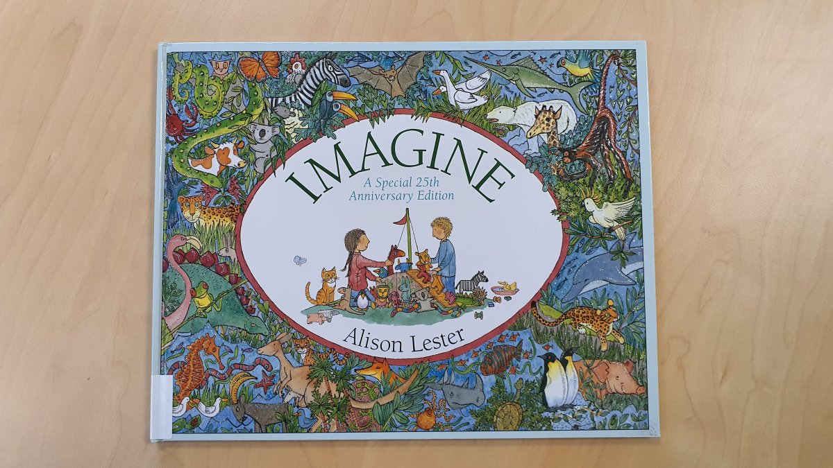 Book cover - Imagine