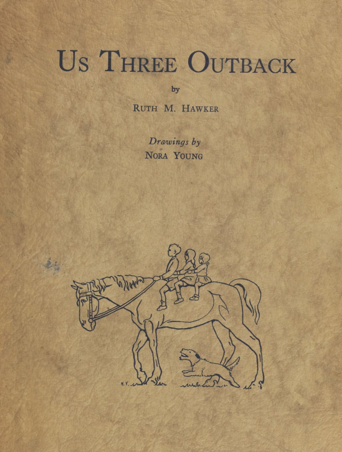 Image of cover for book Us Three Outback
