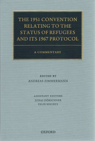 Front cover image of the 1951 Convention relating to the Status of Refugees and its 1967 Protocol: a commentary
