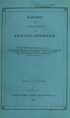 Handbook for colonists in tropical Australia