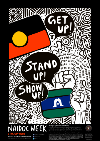 The 2022 poster for NAIDOC Week