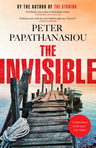 The cover of the book 'The Invisible' by Peter Papathanasiou