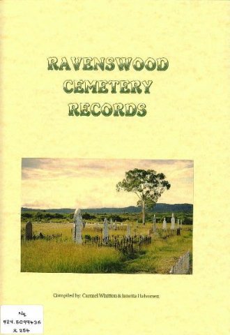 Ravenswood cemetery records