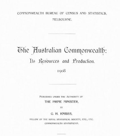 The Australian Commonwealth : its resources and production, 1908
