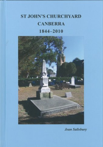 St Johns Churchyard Canberra 1844-2010