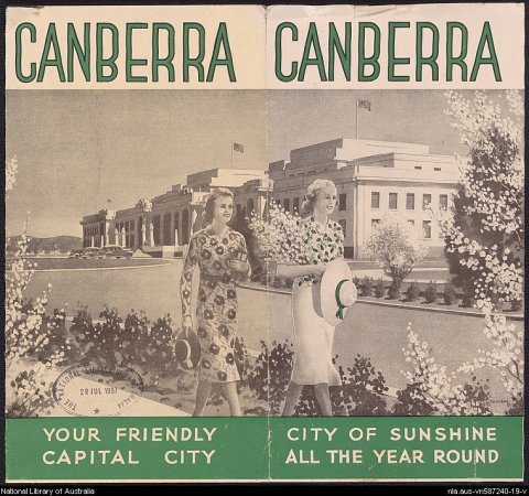 Australian Capital Territory ephemera collection