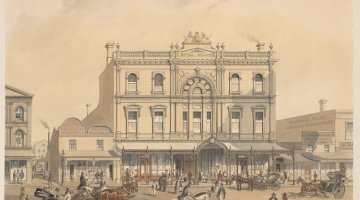 Royal Arcade, Melbourne, circa 1870