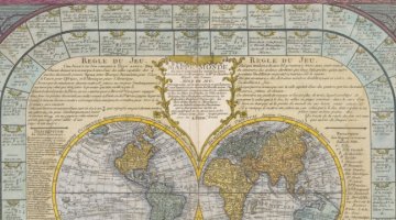 Mappe-monde ou carte generale de toutte la terre