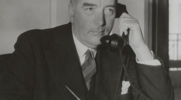 Former Australian prime minister Sir Robert Menzies
