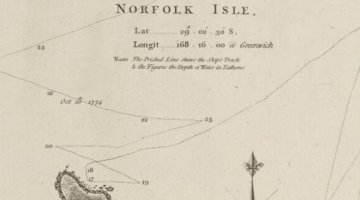James Cook, Norfolk Isle 