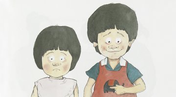 Illustration from The Little Refugee