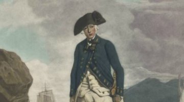 Painting of Captain Arthur Phillip