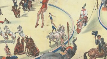 Poster of Bullen Brothers Circus, 1955