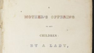 Title page of early children's literature publication