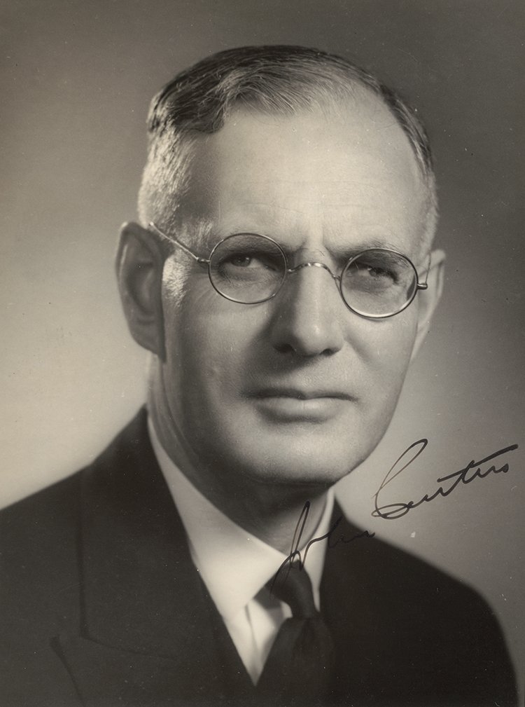 Autographed portrait of Prime Minister John Curtin