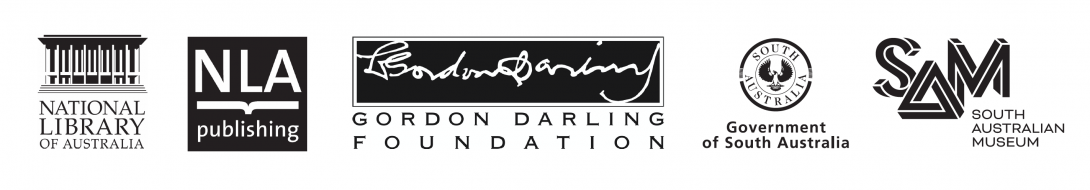 National Library of Australia logo; NLA Publishing logo; Gordon Darling Foundation logo; Government of South Australia logo; South Australian Museum logo