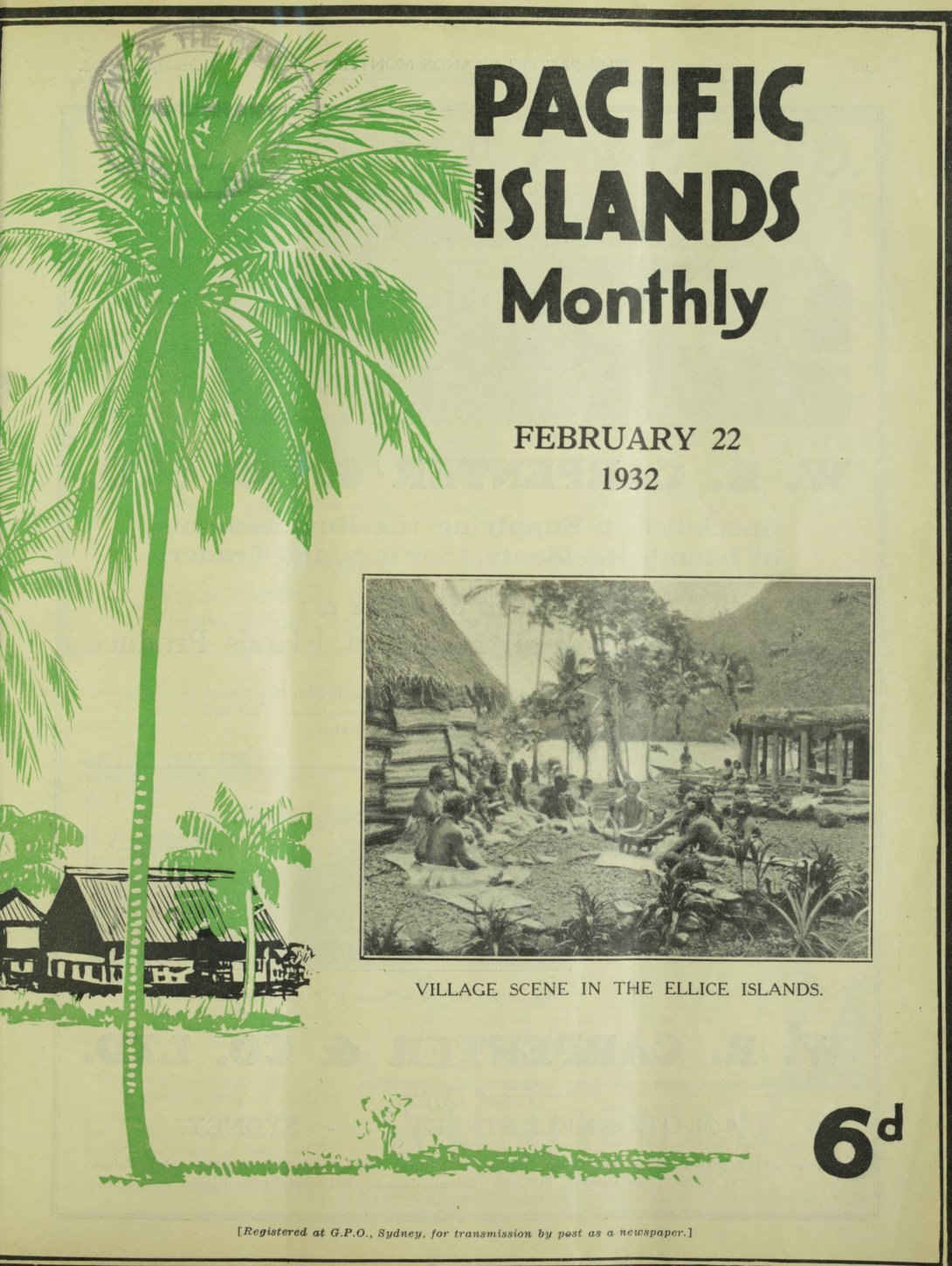 Pacific Islands Monthly, February 22, 1932.