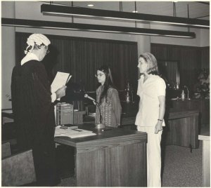 Swearing in of the first Legislative Assembly Darwin 1974