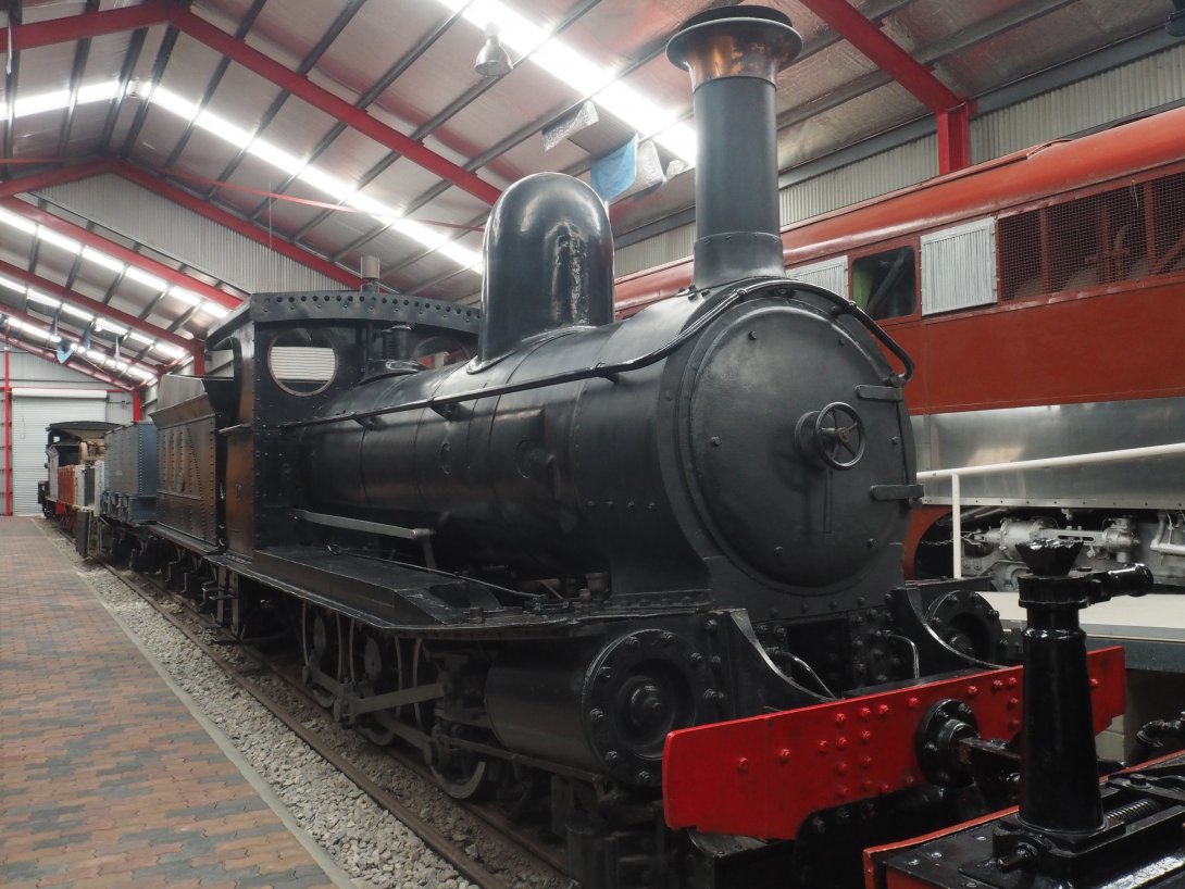 Black train locomotive