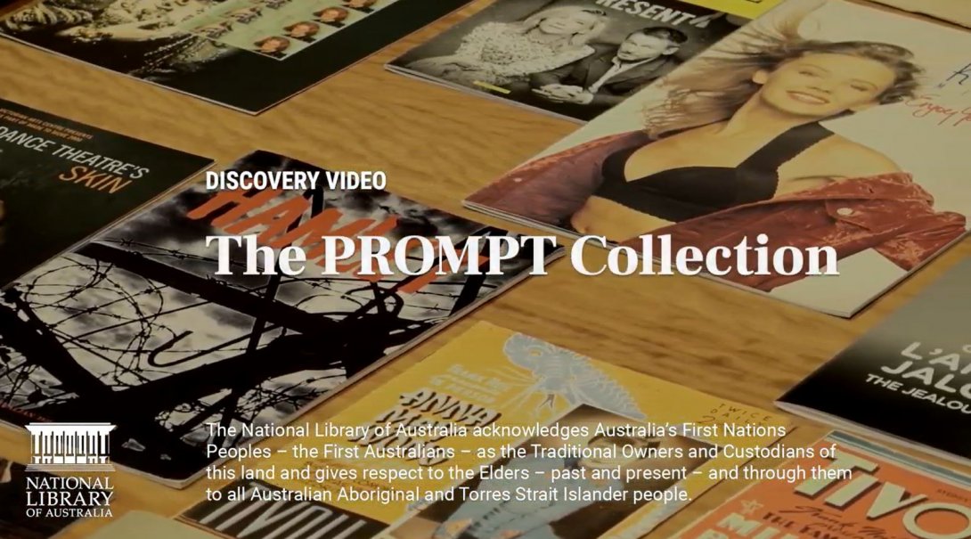 Title card for Discovery Video - The PROMPT Collection